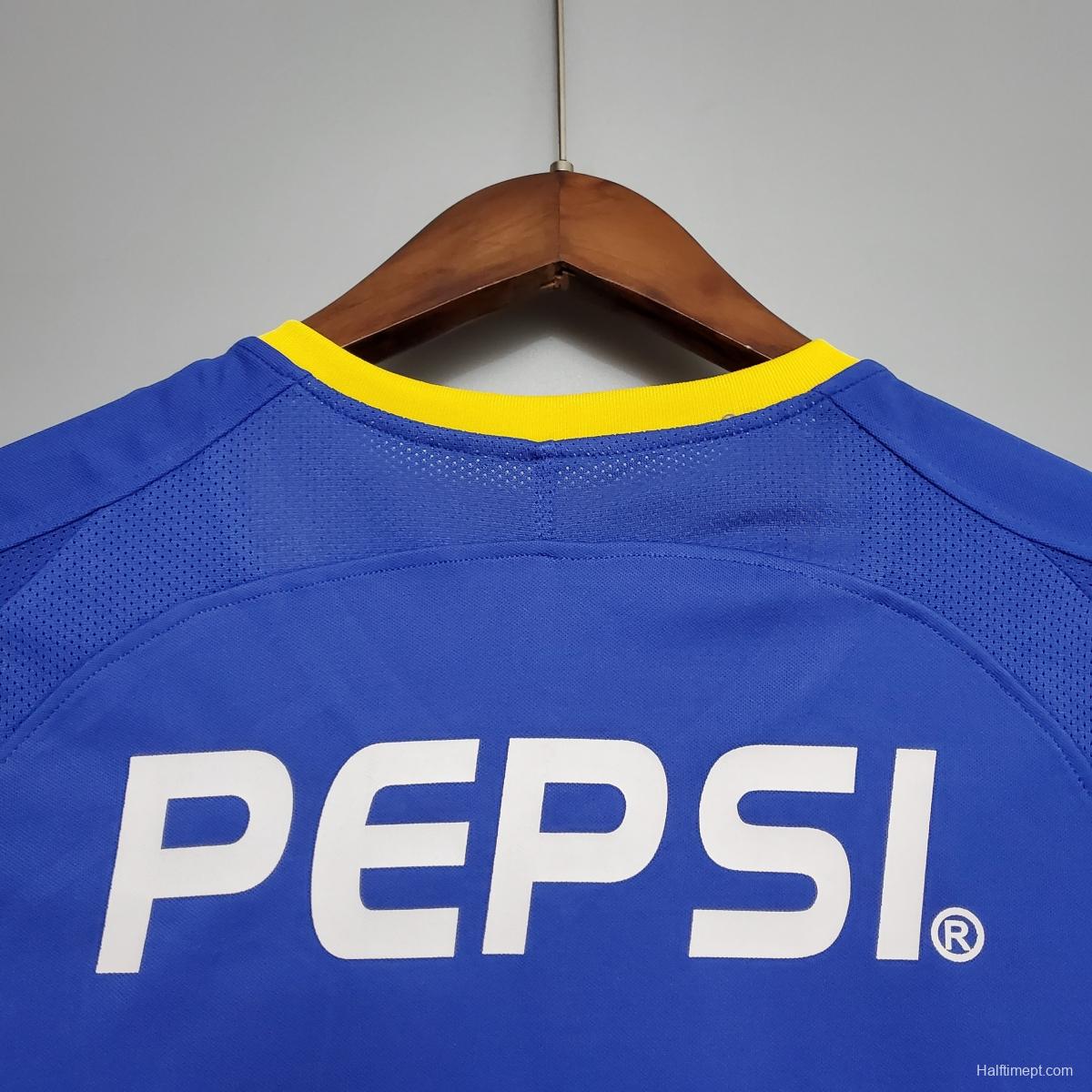 Retro Boca Juniors 03/04 home Soccer Jersey
