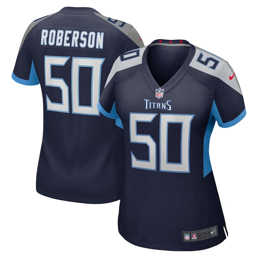 Women's Derick Roberson Navy Player Limited Team Jersey