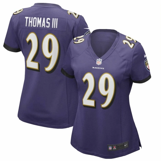 Women's Earl Thomas Purple Player Limited Team Jersey