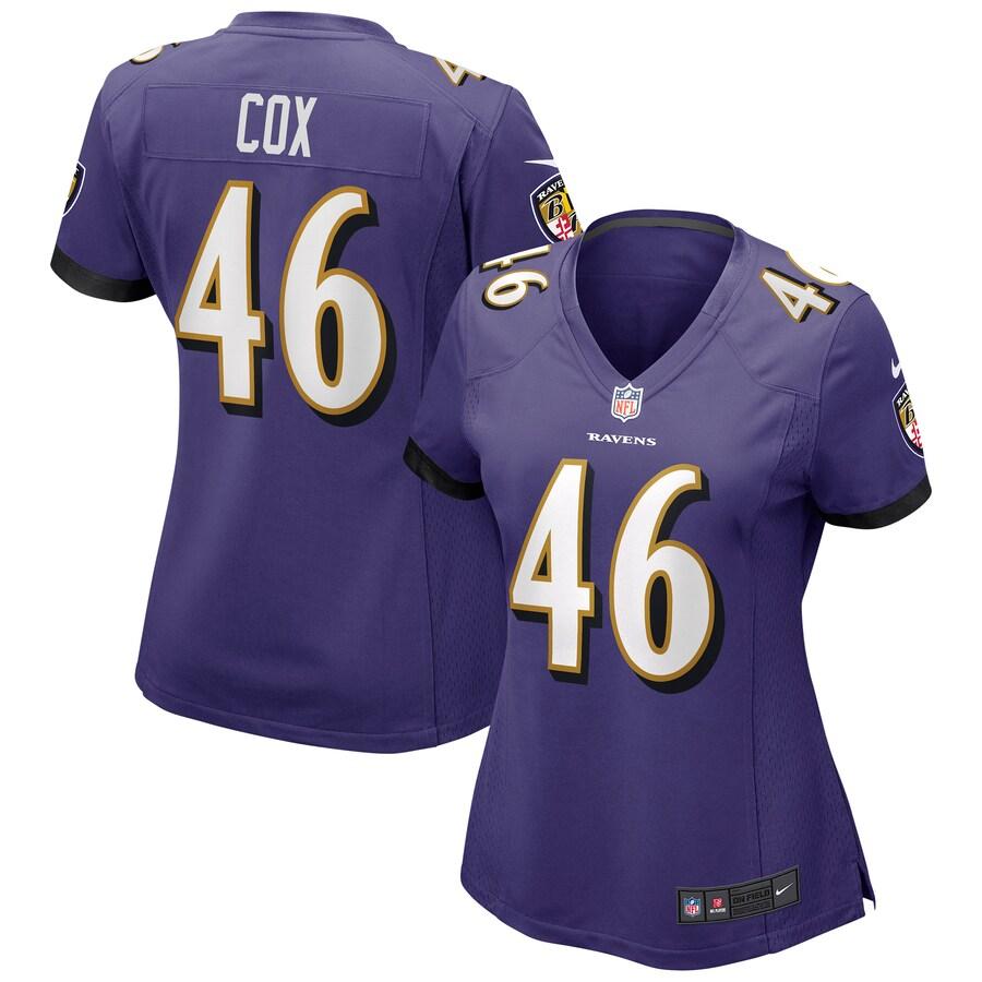 Women's Morgan Cox Purple Player Limited Team Jersey