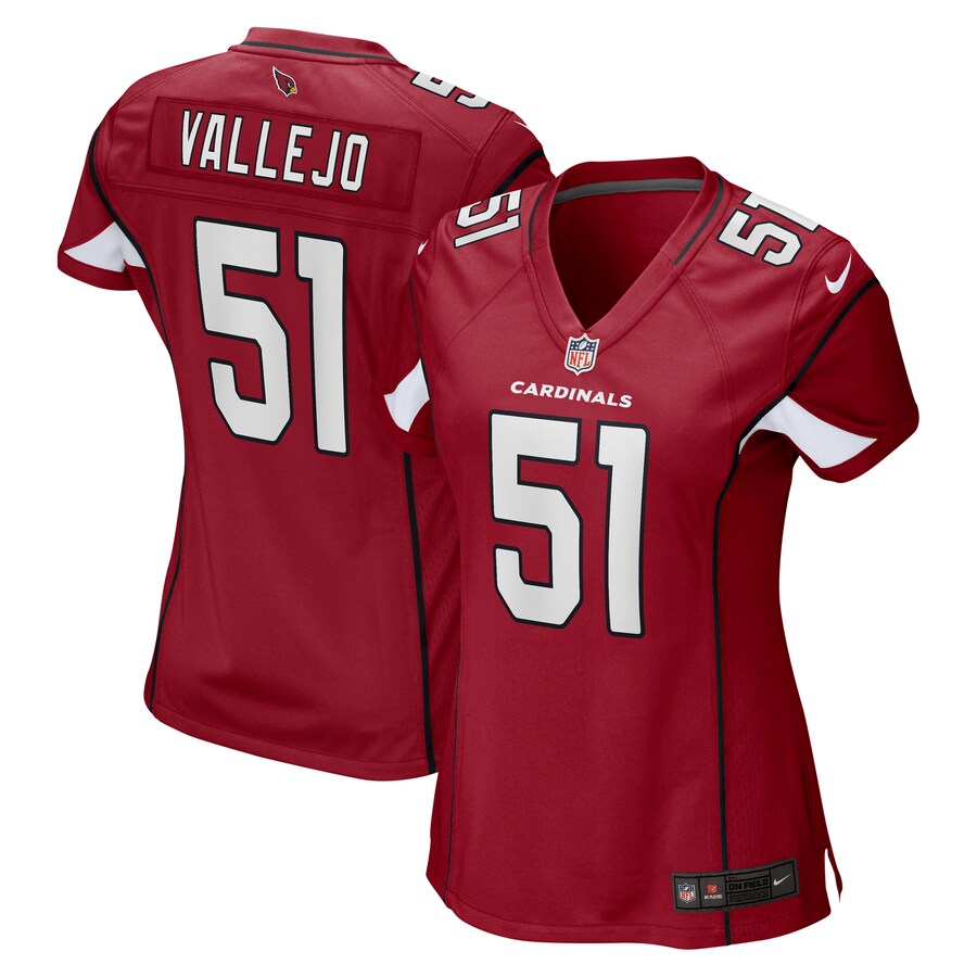 Women's Tanner Vallejo Cardinal Player Limited Team Jersey