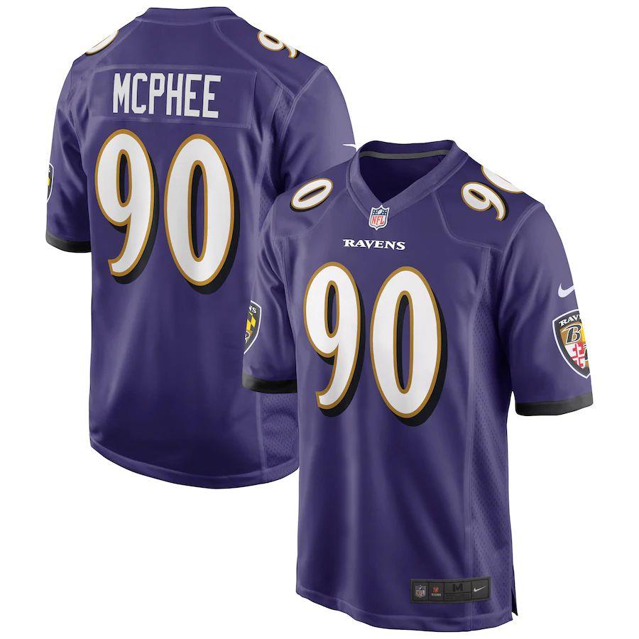 Men's Pernell McPhee Purple Player Limited Team Jersey