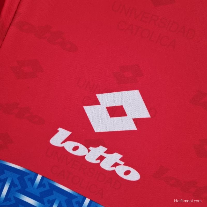 Retro 1996 Deportivo Universidad Católica Third Away Soccer Jersey