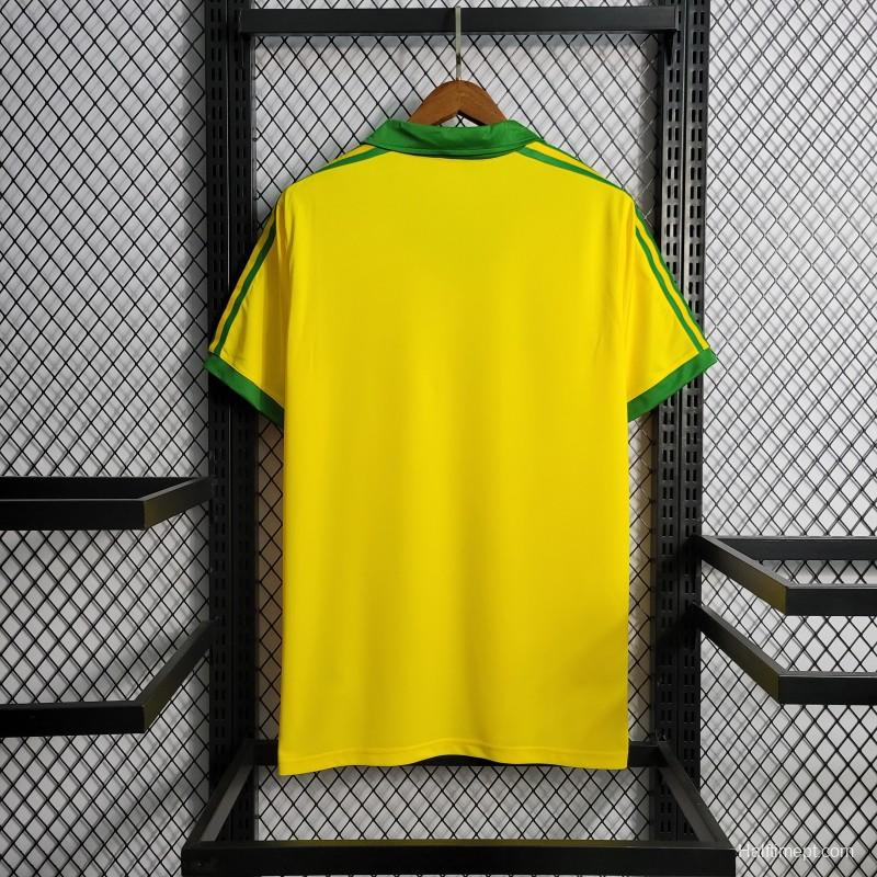 Retro 1997 Brazil Home Jersey