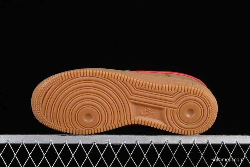 Nike Air Force 1 '07 Low Wheat Color Low-Top Sneakers - FZ7372-300