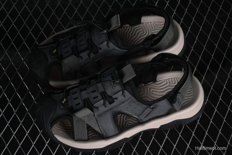 ECCO New Terrain Series Outdoor Closed-Toe Sandals Water Shoes with Breathable Design - 63890301002