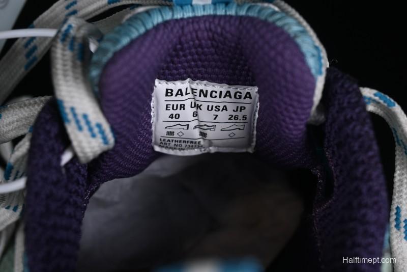 Balenciaga Phantom Sneaker 10th Generation Trend Running Shoes with Transparent Heel Strap - W3XL54095