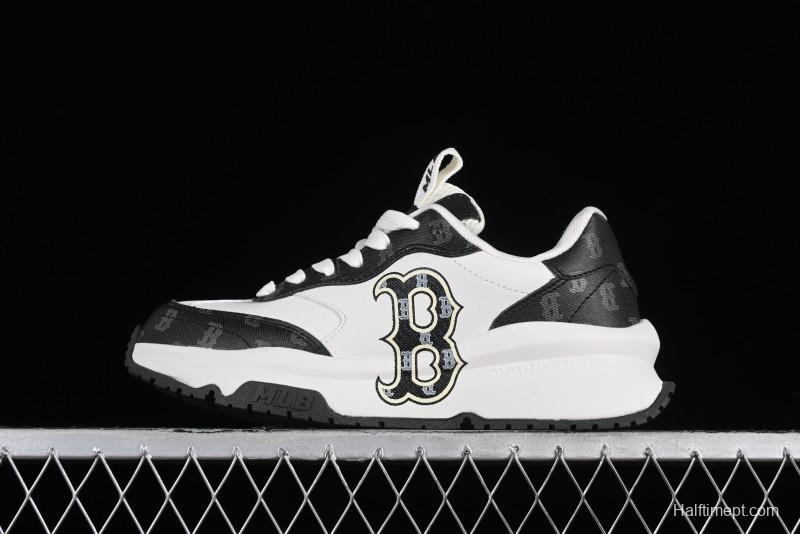 New York Yankees MLB Chunky Runner Basic Lightweight Casual Sneakers - 3ARNCRD4N43BKS