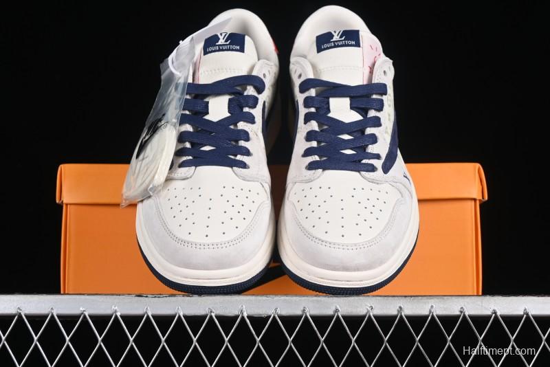 Nike Air Jordan 1 Low OG SP Travis Scott x Fragment Design Collaboration Sneakers - YQ2088-668