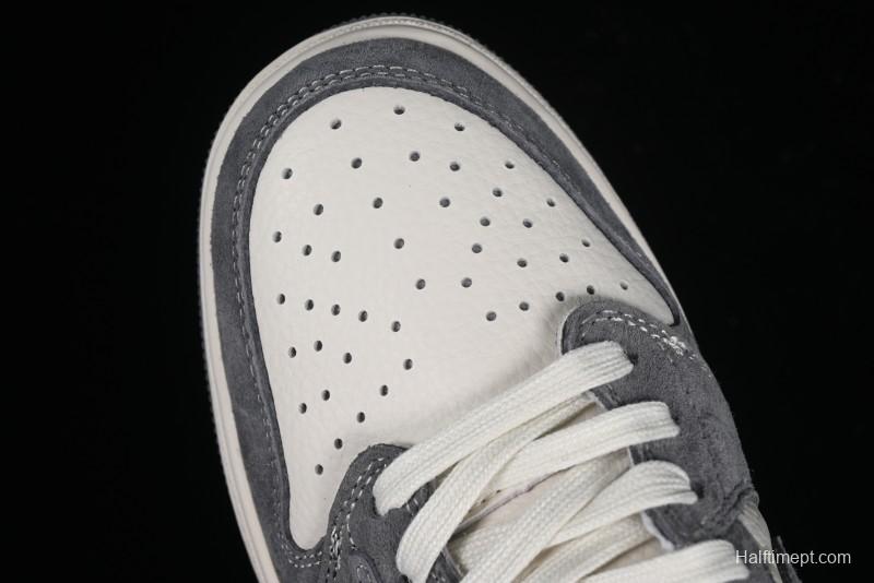 Nike Air Jordan 1 Low OG SP Travis Scott x Fragment Design Collaboration Sneakers - SJ2068-001