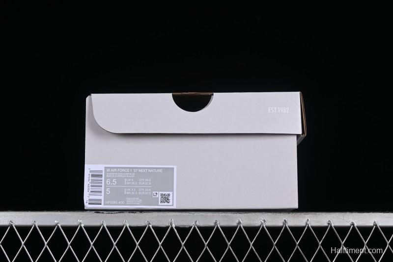 Nike Air Force 1 '07 Low Casual Sneakers with Full-Length Air Cushion - HF5385-400