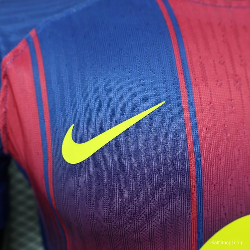 Player Version 25/26 Barcelona Home Jersey