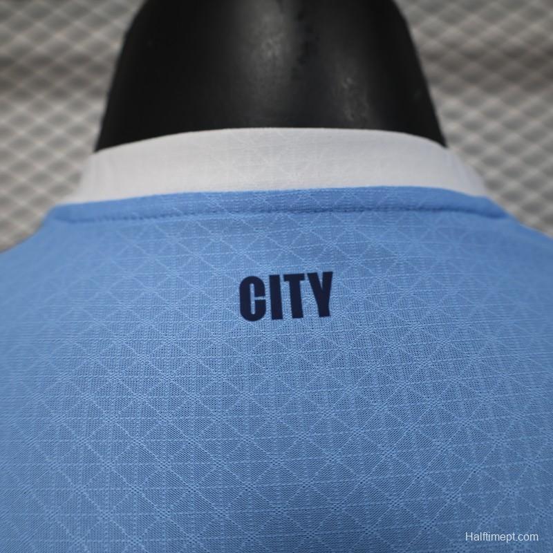 Player Version 25/26 Manchester City Home Jersey