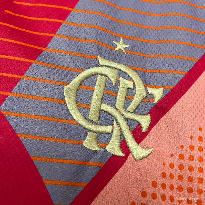 25/26 Flamengo Goalkeeper Pink Jersey S-XXXXL