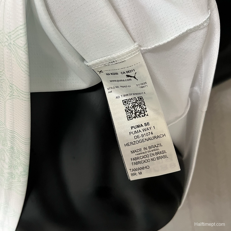 25/26 Player Version Edition Palmeiras Away S-XXXXL Jersey