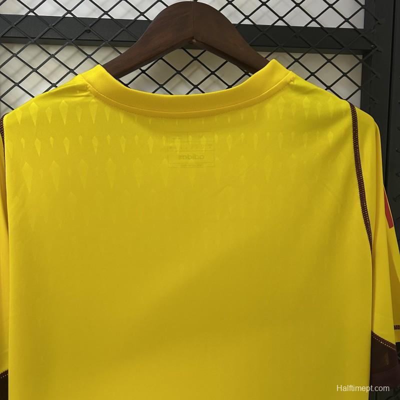 24/25 Flamengo Limited Edition Goalkeeper Yellow Jersey