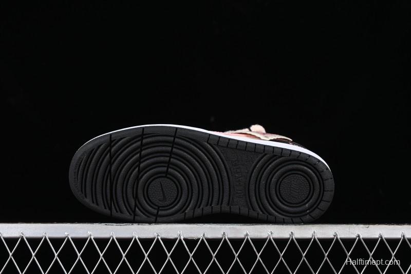 Nike Court Borough Low 2 Berry Worry Playful Cute Trendy Retro Low-Top Casual Sneakers - BQ5448-110