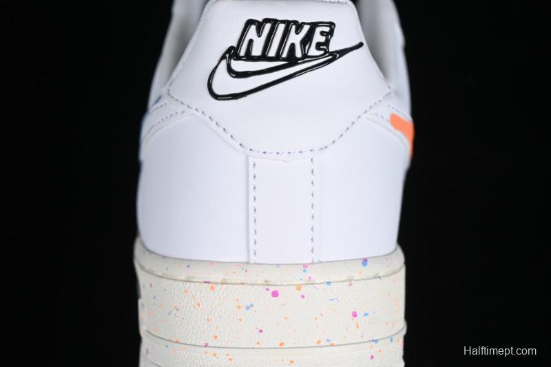 Nike Air Force 1 '07 Low Casual Sneakers with Full-Length Air Cushion - HF5721-111