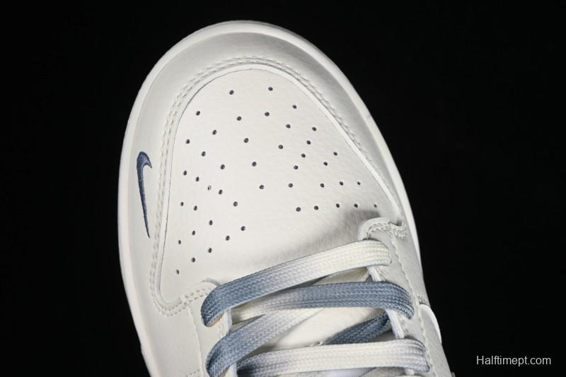 Nike SB Dunk Low Supreme Collaboration - Double Swoosh Anniversary Customized Low-Top Casual Sneakers - BB8675-105