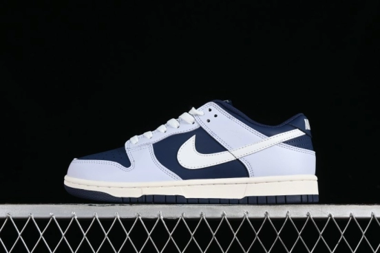 Nike Dunk Low Grey Blue SB Low-Top Casual Skate Shoes - FB9109-002
