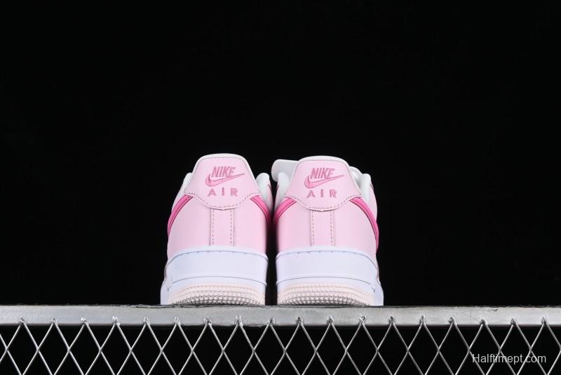 Nike Air Force 1 '07 Low White Pink Casual Sneakers - HM3696-661
