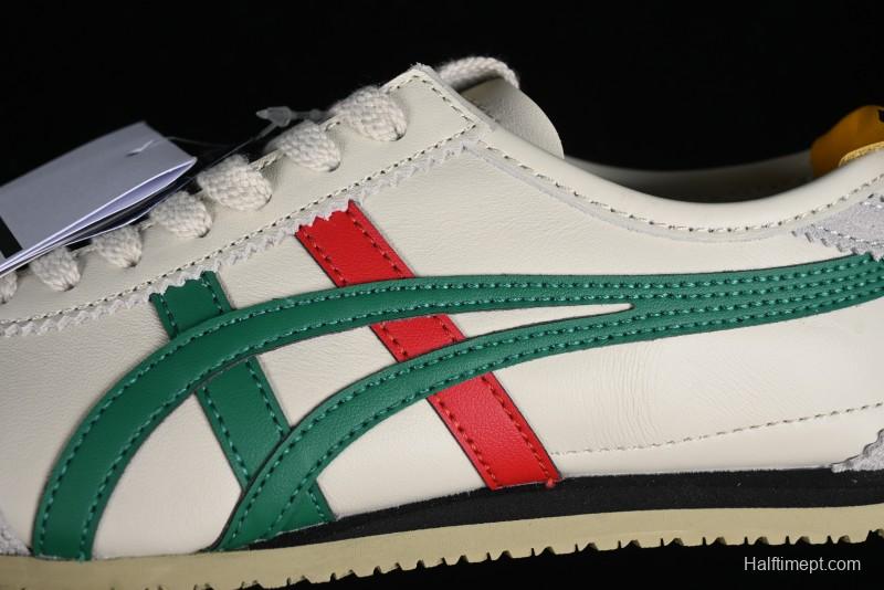 Onitsuka Tiger Mexico 66 Low-Top Leather Running Shoes - 1183C102-201