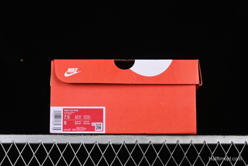 Nike V2K Runtekk 3XL Retro Low-Top Running Shoes with Shock Absorption and Anti-Slip Design - HJ4497-300