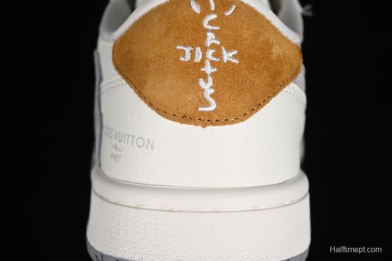 Nike Air Jordan 1 Low OG SP Travis Scott x Fragment Design Retro Sneakers - LX1988-800