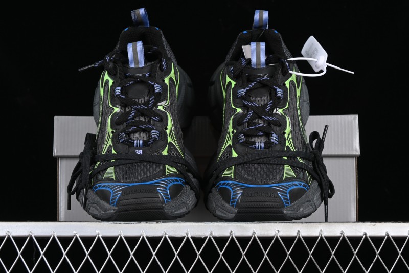 Balenciaga Phantom Sneaker Ten-Generation Trend Running Shoes with Transparent Heel Strap - W3XL51143