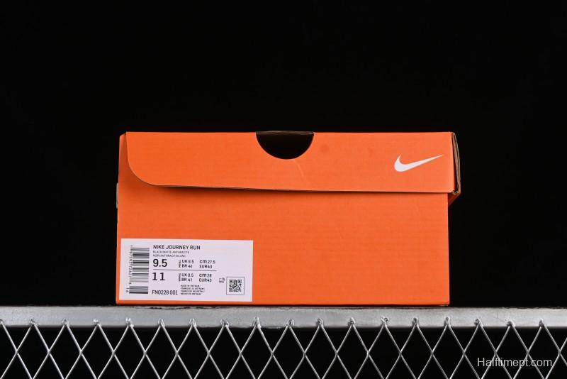 Nike Journey Run 2024 Low-Top Casual Running Shoes with Shock Absorption Anti-Slip and Wear-Resistant Design - FN0228-001