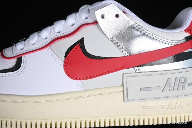 Nike Air Force 1 Shadow Lightweight Elevated Low-Top Casual Sneakers - FN6335-100