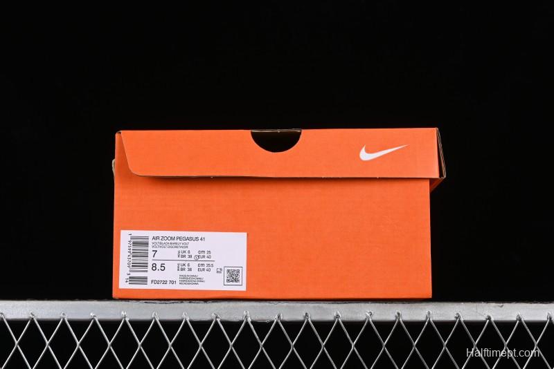 Nike Air Zoom Pegasus 41 Running Shoes with Breathable Mesh and Cushioned Support - FD2722-701