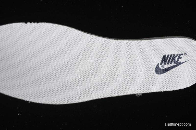 Nike SB Dunk Low OFF-WHITE Collaboration - Beige Navy Swoosh Anniversary Custom Low-Top Casual Skate Shoes - DJ2024-011