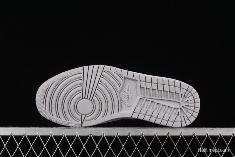 Nike Air Jordan 1 Low '85 Metallic Black White Blue - FB9933-102