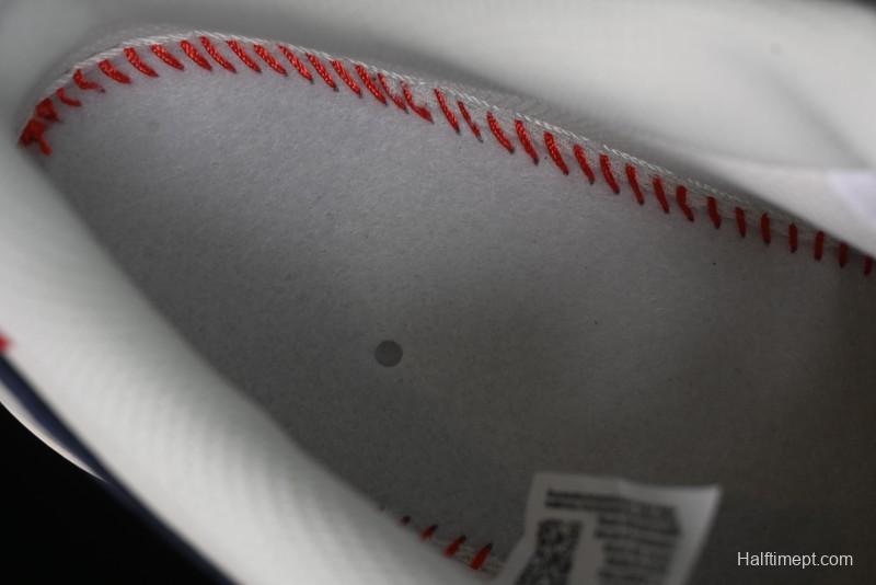 Nike Air Force 1 '07 Low Stussy Collaboration - Blue Red Print Low-Top Casual Sneakers - XZ3318-566