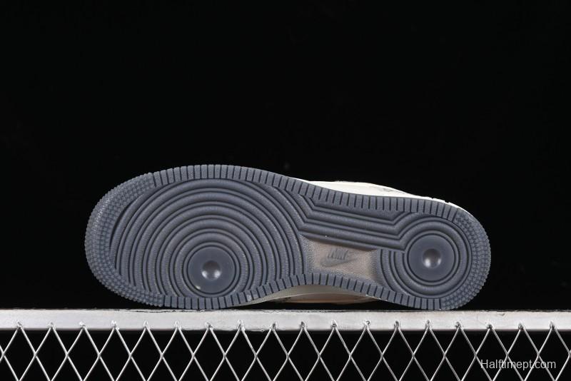 Nike Air Force 1 '07 Low Gucci Collaboration - Ash Grey Low-Top Casual Sneakers BB9577-102