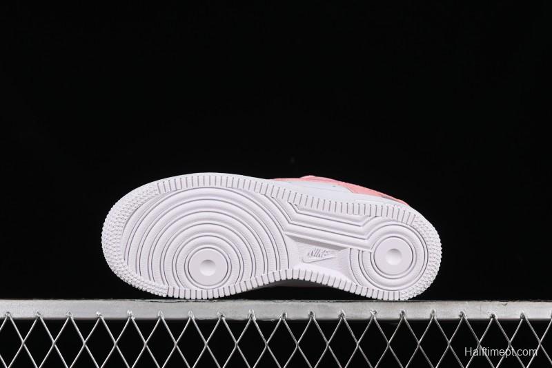 Nike Air Force 1'07 Low Casual Sneakers with Cuddle Bear Design - YY2024-762