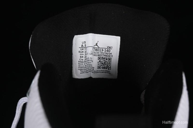 Nike Air Jordan 12 Retro Basketball Shoes in White Blue - CT8013-140