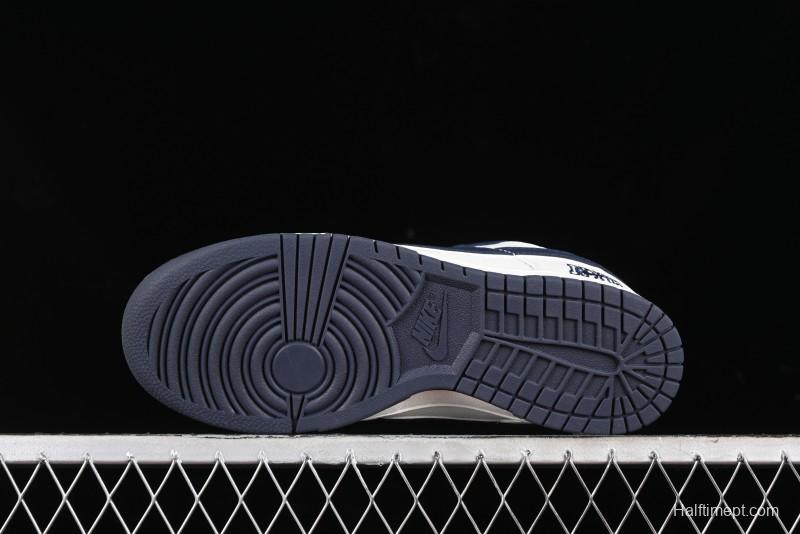 Nike SB Dunk Low NYC Collaboration Dark Blue Low-Top Casual Skateboarding Shoes - NC2103-303