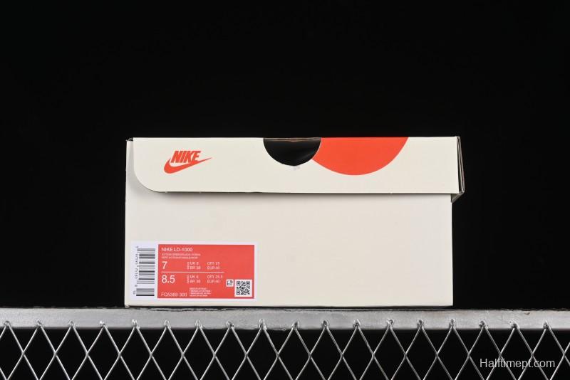 Nike Stussy Roshe Run LD-1000 Comfortable Versatile Non-Slip Durable Waffle Low-Top Casual Running Shoes - FQ5369-300