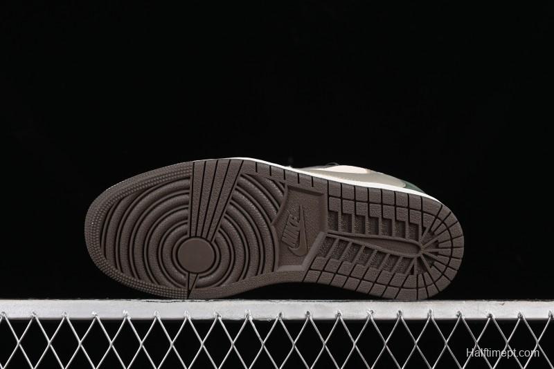 Nike Travis Scott x Air Jordan 1 Low OG Retro Basketball Shoes - DM7866-818