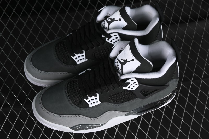 Nike Air Jordan 4 Retro Fear Basketball Shoes - FQ8138-002