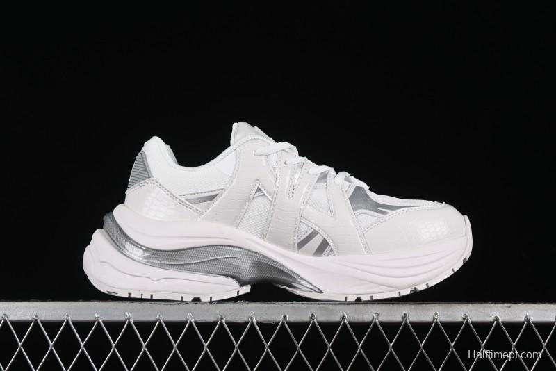 New York Yankees MLB Bigball Chunky Curve Thick Sole Casual Shoes - 3ARNPDL4N50WHS