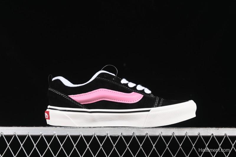Vans Classics Knu Skool Retro Sneakers with Enlarged Toe & Thickened Tongue - VN0009QCB9P