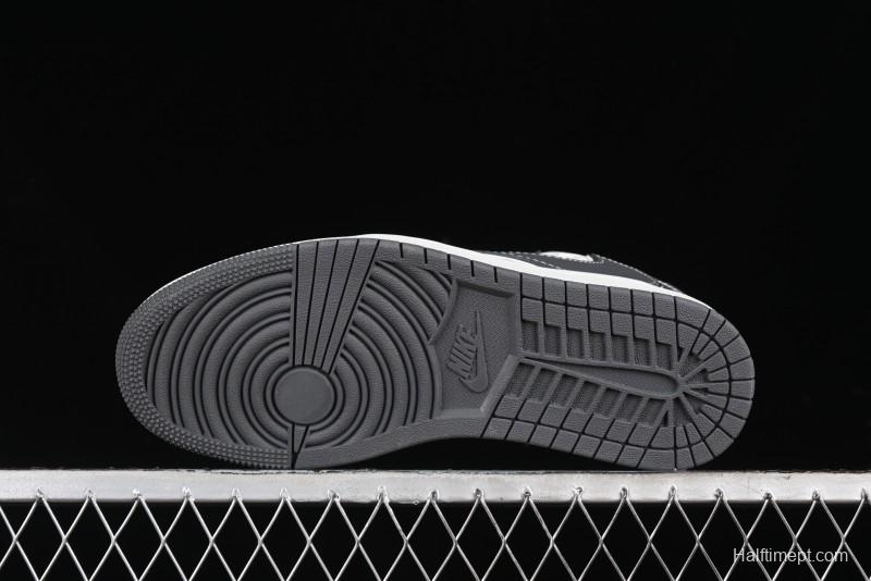 Nike Travis Scott x Fragment Design x Air Jordan 1 Low OG SP AJ1 Retro Sneakers - XZ3398-003