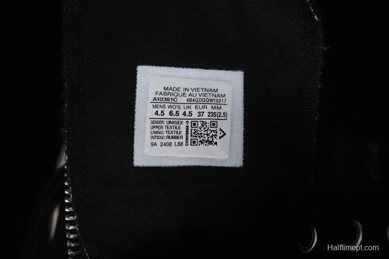 Converse Chuck 70 Plus X-High Deconstructed Platform Sneakers - A10361C