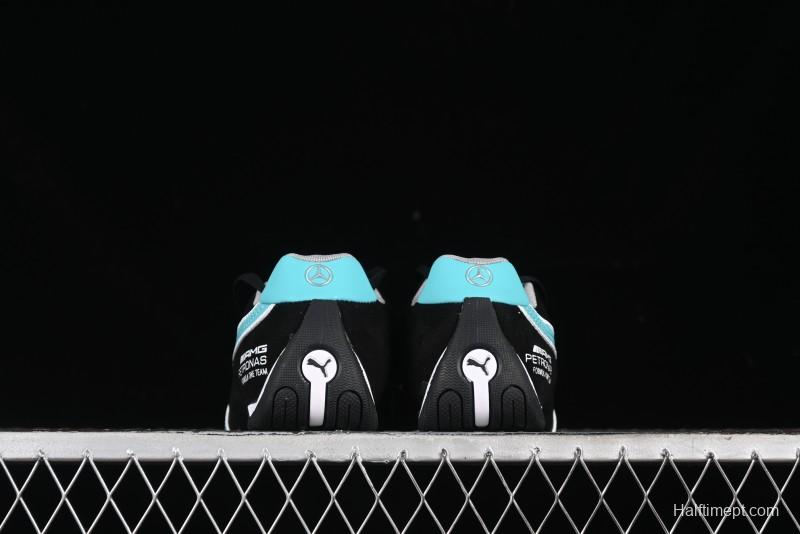 Puma Sparco Future Round Toe Lace-Up Leather Fabric Low-Top Lifestyle Casual Shoes - 308155-01