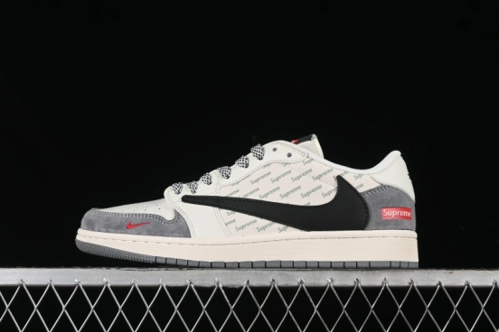 Nike Travis Scott x Fragment Design x Air Jordan 1 Low OG SP AJ1 Supreme Collaboration - XY2688-120