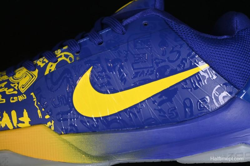Nike Zoom Kobe 5 Championship Edition Professional Basketball Shoes - CD4991-400