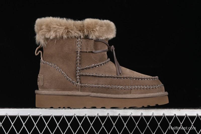 UGG Classic Mini Alpine Shearling Lined Snow Boots - 1158251
